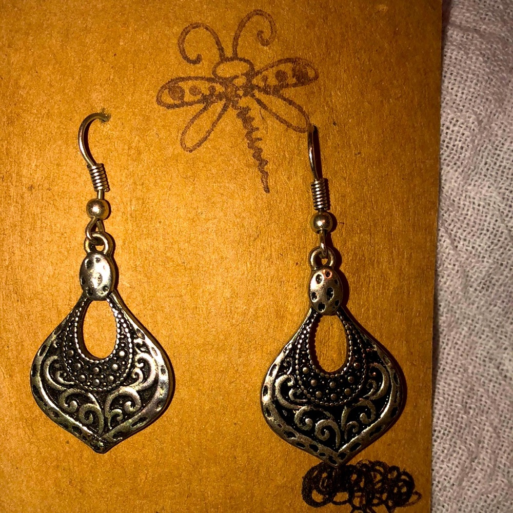 Silver Earrings🌸